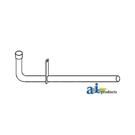 A & I Products PIPE ASSEMBLY 31.5" x4" x8" A-FDE2010